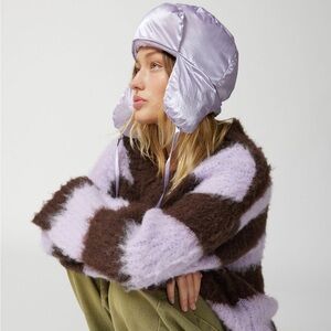 Urban Outfitters Lilac Quilted Women's Hat